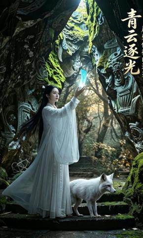 短剧《青云逐光废柴仙徒的逆袭》海报