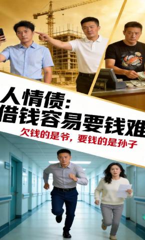 短剧《人情债：借钱容易要钱难》海报