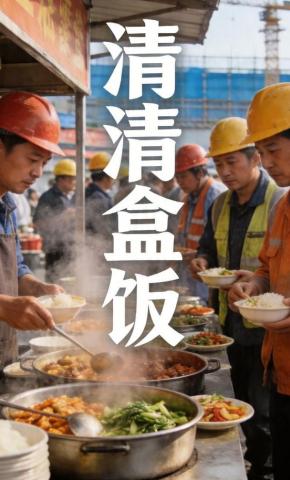 短剧《清清盒饭》海报