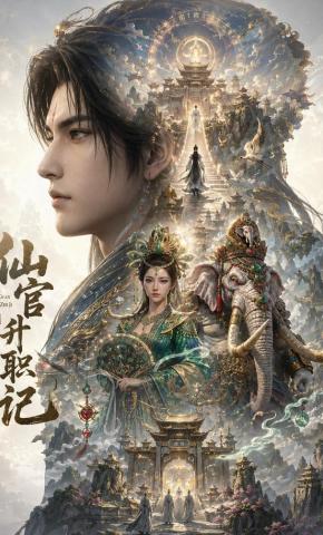 短剧《仙官升职记》海报