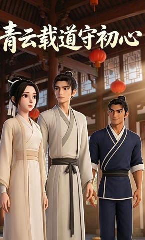 短剧《青云载道守初心》海报