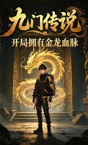 短剧《九门传说：开局拥有金龙血脉》海报
