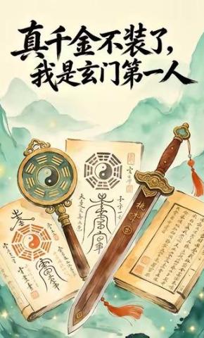 短剧《真千金不装了，我是玄门第一人》海报