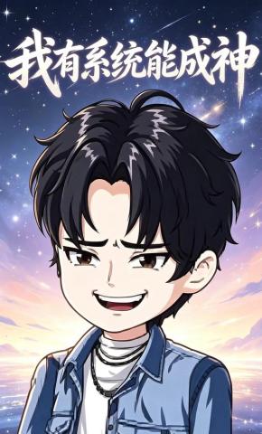 短剧《我有系统能成神》海报
