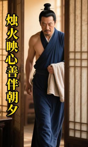 短剧《烛火映心善伴朝夕》海报