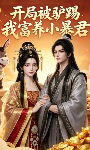 短剧《开局被驴踢，我富养小暴君》海报