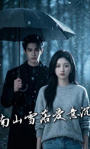短剧《南山雪落爱意沉》海报