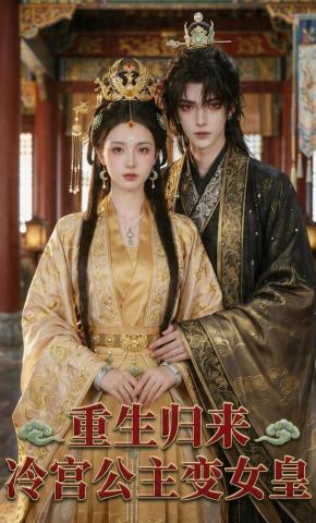 短剧《重生归来：冷宫公主变女皇》海报