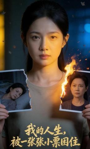 短剧《我的人生，被一张张小票困住》海报