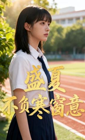 短剧《盛夏不负寒窗意》海报