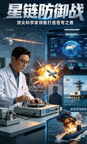 短剧《星链防御战》海报