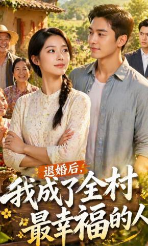 短剧《退婚后，我成了全村最幸福的人》海报