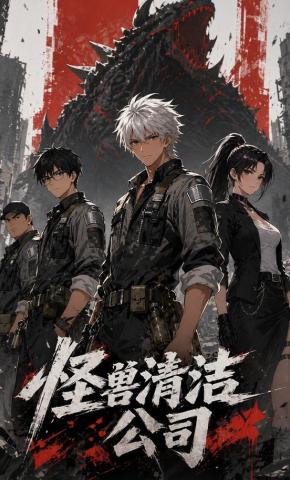 短剧《怪兽清洁公司》海报