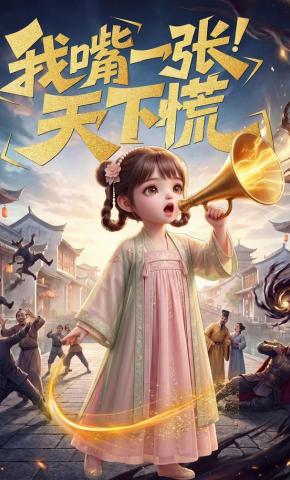 短剧《我嘴一张天下慌》海报