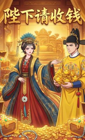 短剧《陛下请收钱》海报
