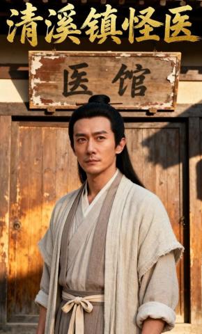 短剧《清溪镇怪医》海报