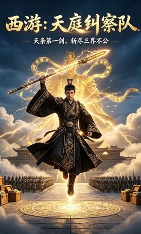 短剧《西游:天庭纠察队》海报
