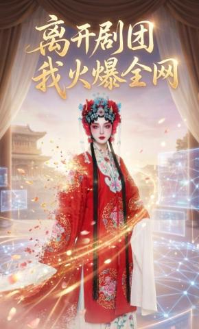 短剧《离开剧团我火爆全网》海报