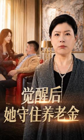 短剧《觉醒后，她守住养老金》海报
