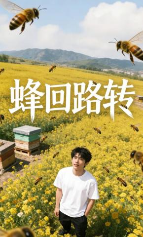 短剧《蜂回路转》海报