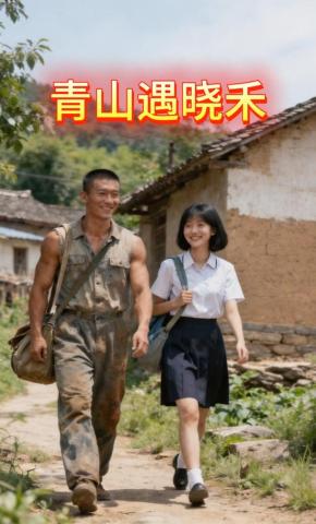 短剧《青山遇晓禾》海报