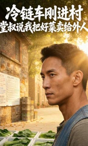 短剧《冷链车刚进村，堂叔说我把好菜卖给外人》海报