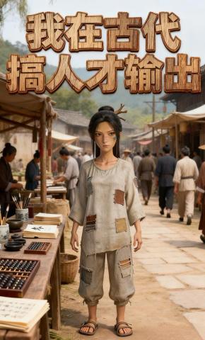 短剧《我在古代搞人才输出》海报