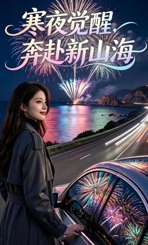 短剧《寒夜觉醒，奔赴新山海》海报