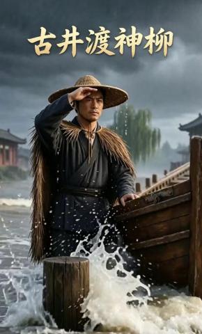 短剧《古井渡神柳》海报