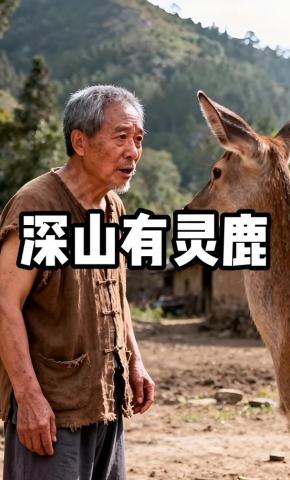 短剧《深山有灵鹿》海报