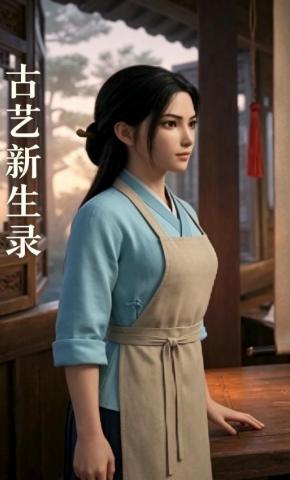 短剧《古艺新生录》海报