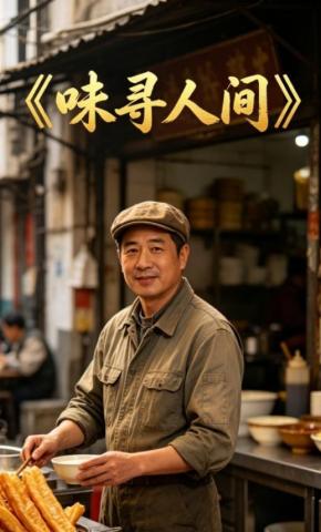 短剧《味寻人间》海报