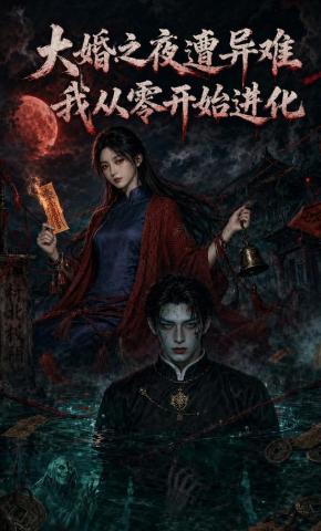 短剧《大婚之夜遭异难，我从零开始进化》海报