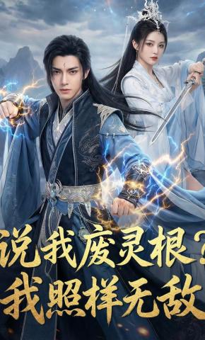 短剧《说我废灵根？我照样无敌》海报