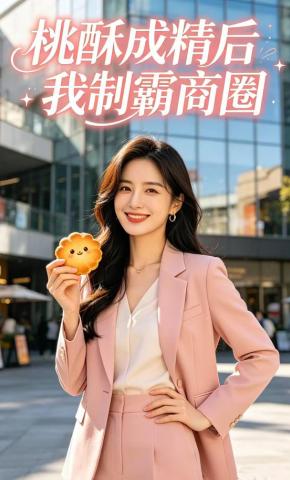短剧《桃酥成精后我制霸商圈》海报