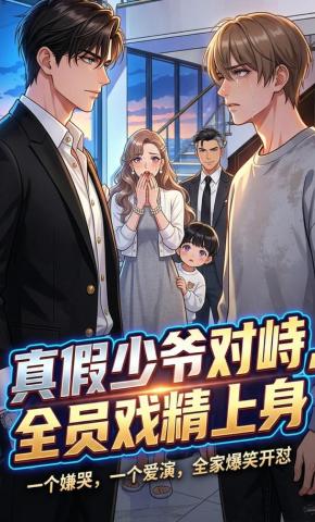 短剧《真假少爷对峙，全员戏精上身》海报