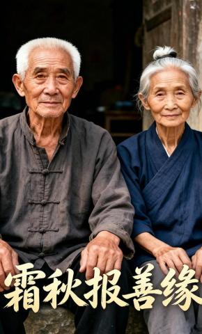 短剧《霜秋报善缘》海报