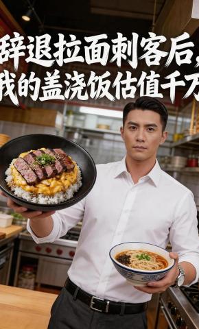短剧《辞退拉面刺客后，我的盖浇饭估值千万》海报
