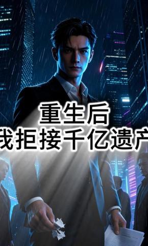 短剧《重生后我拒绝千亿遗产》海报