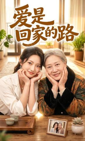 短剧《爱是回家的路》海报