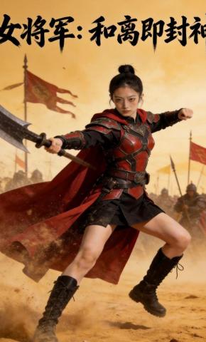 短剧《女将军：和离即封神》海报