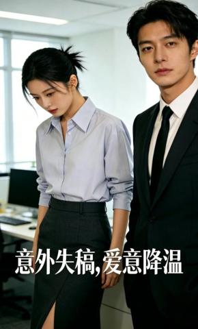 短剧《意外失稿，爱意降温》海报