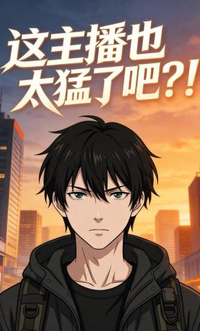短剧《这主播也太猛了吧？！》海报