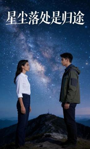 短剧《星尘落处是归途》海报