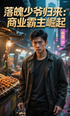 短剧《落魄少爷归来：商业霸主崛起》海报