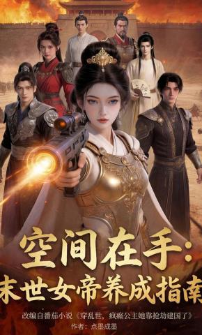 短剧《空间在手：末世女帝养成指南》海报