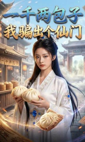 短剧《一千两包子：我骗出个仙门》海报