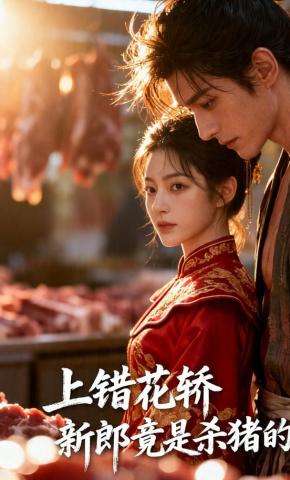 短剧《上错花轿，新郎竟是杀猪的》海报