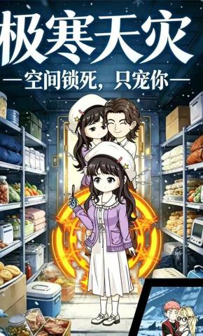 短剧《极寒天灾：空间锁死，只宠你》海报