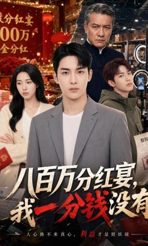 短剧《八百万分红宴，我一分钱没有》海报